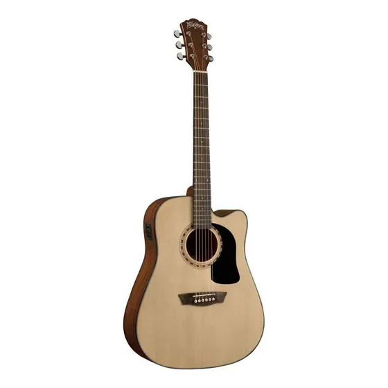 Guitarra Electroacústica Washburn AD5CE para diestros natural