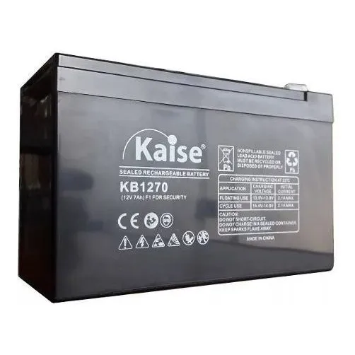 Batería 12v 7ah Kaise