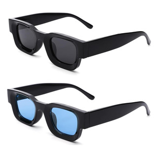 Hycredi Gafas De Sol Rectangulares Gruesas Para Mujeres Y Ho Hycredi Gafas De Sol Rectangulares Gruesas Para Mujeres Y Ho