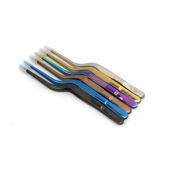Pinza De Montaje De Precision Para Chef Pro Cocina 16cm Inox Color Tornasol