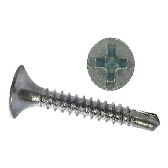 Tornillo Volcanita Cincado Punta Broca 6 X 1 1/4  - 500 Un
