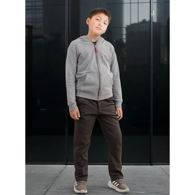 Pantalón Softshell Hombre Adolecente  Térmico E Impermeable