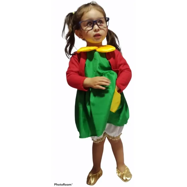 Disfraz Niña Chilindrina Del Chavo Cosplay Halloween