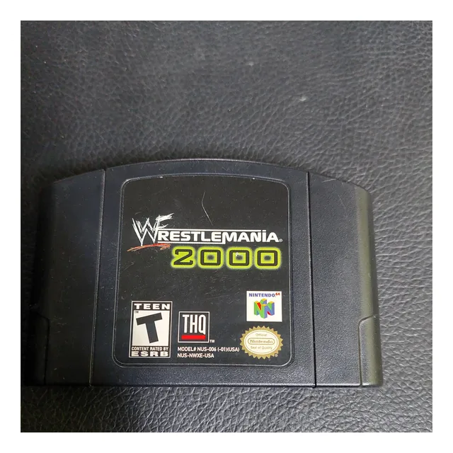 Wrestlemania 2000 N64 Juego Original Nintendo
