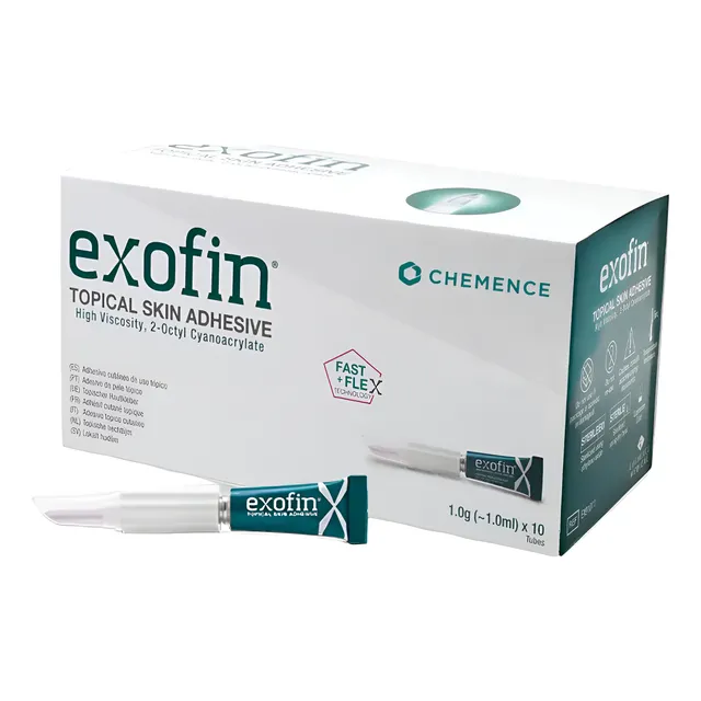 Cola Cirúrgica Adesivo Tópico Para Pele Exofin 1 Ml