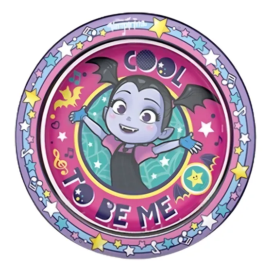 Plato Playo Plastico Infantil Vampirina