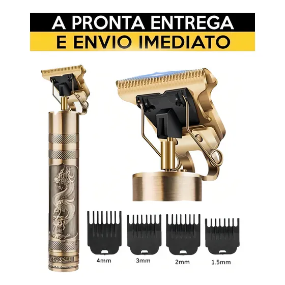 Aparelho Elétrico Cabelo E Barba Pronta Cor Dragon 127/220V