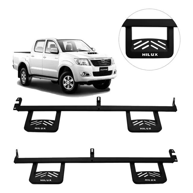 Estribo Extreme Axk Bully Americano Hilux Dupla 2010 A 2011