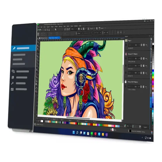 Programa,corel Draw V2024