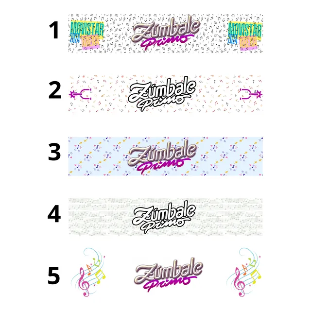 Cintillos De Concierto Zumbale Primo  (10 Unidades)