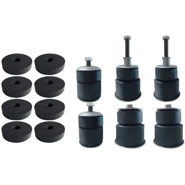 Kit Coxim Cabine+kit Calço Caçamba F-250