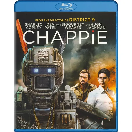 Pelicula Chappie Blu Ray Original Robot