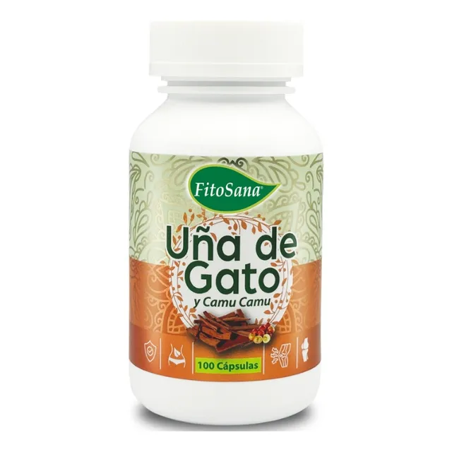 Uña De Gato Fitosana Fortalece Articulaciones 100 Cápsulas