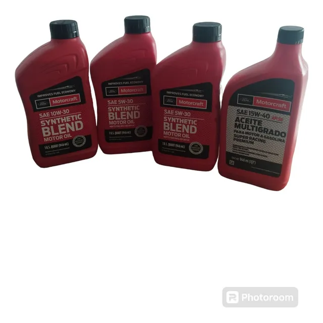 Aceite Motorcraft Semisintetico 5w20 5w30 10w30 15w40 Minera