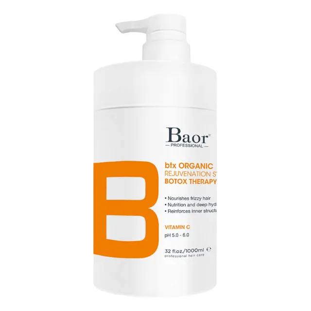 Baor Botox Orgánico Capilar Cabello Maltratado 1 Lt