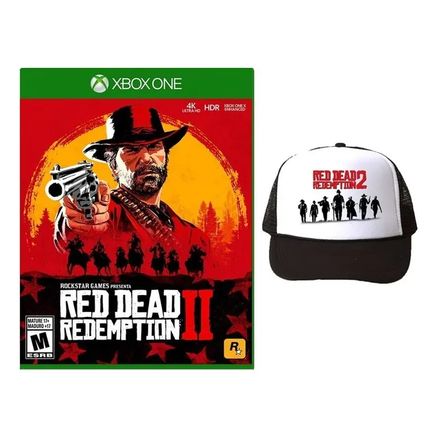 Red Dead Redemption 2 Xbox One Físico+ Gorra. Entrega Hoy