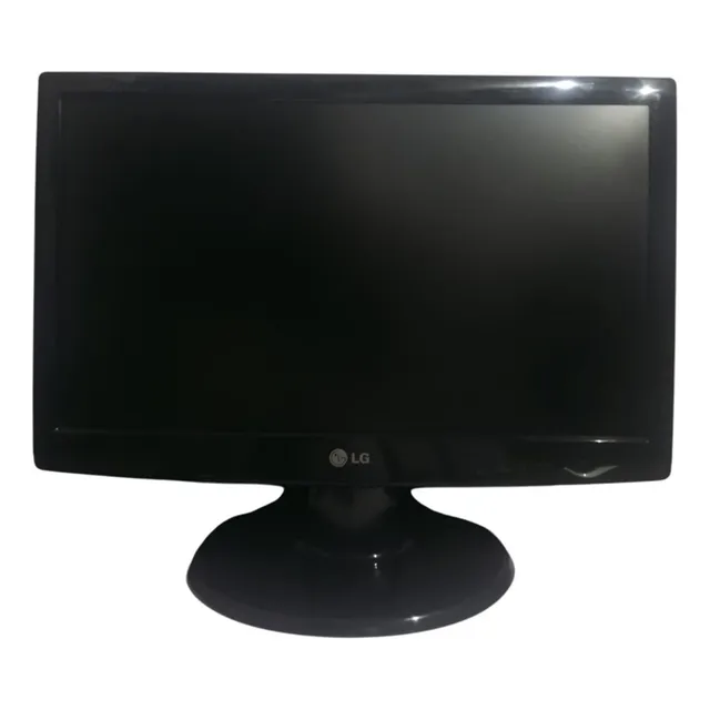Monitor Lg Modelo Flatron W1943se-pf. De 19  Vga Negro (Reacondicionado)