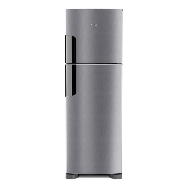 Geladeira Frost Free Duplex Crm44ak 386l Inox Consul 110v Geladeira Frost Free Duplex Crm44ak 386l Inox Consul 110v
