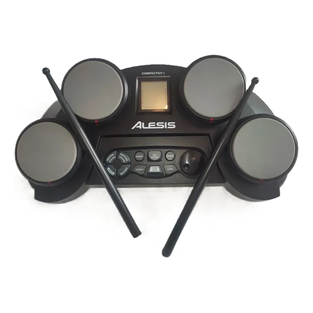 Batería Electrónica Alesis Compactkit 4 - Negra