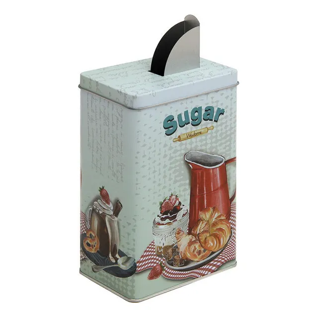Lata Organizadora Cocina 12x18x8cm Con Vertedor Vgo Lt3013