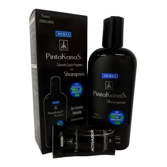 Shampoo Pintakanas Sin Peroxido Ni Amoniaco Varios Tonos