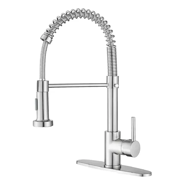 Grifo Mezclador Flexible Cocina Extensible Fregadero Llave