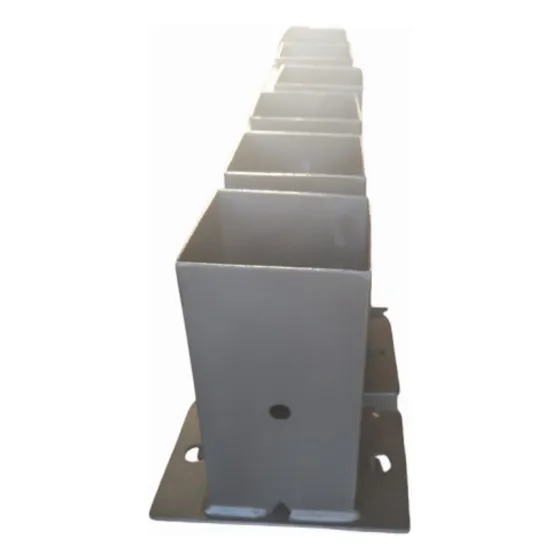 Soportes Bases De Hierro Para Columnas De Madera