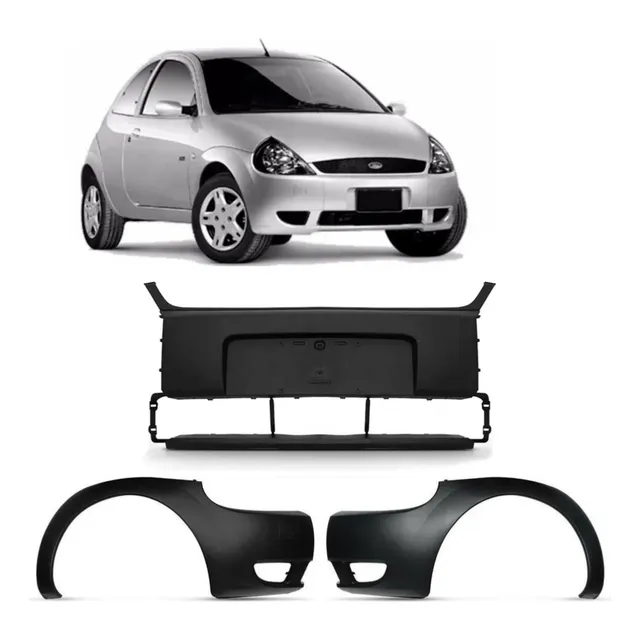 Paragolpe  Delantero Ford Ka 2002 2003 2004 2005 2006 2007