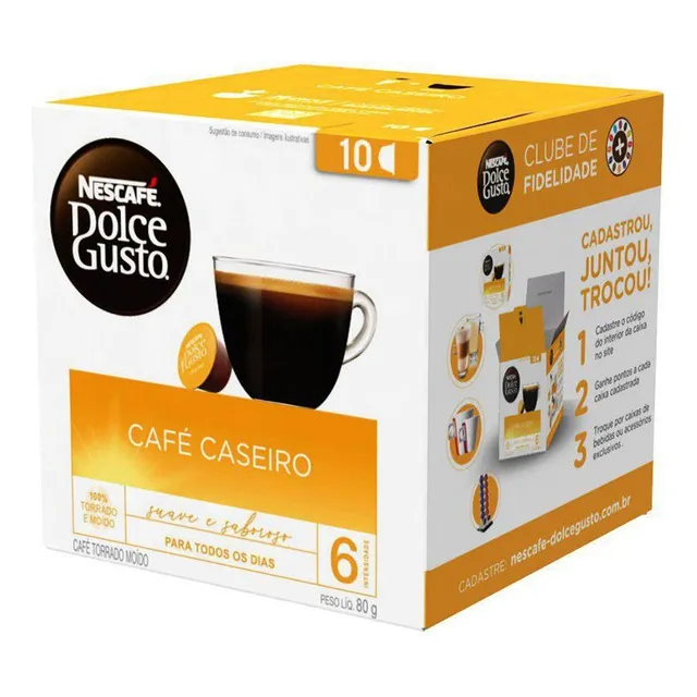 Cápsulas De Café, Dolce Gusto, Caseiro