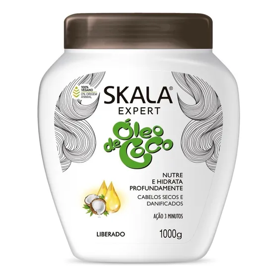 Crema de Tratamiento Skala Óleo de Coco Pote 1kg