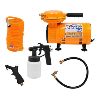 Compressor Ar Direto Tufão Com Kit Pintura Chiaperini G3 Compressor Ar Direto Tufão Com Kit Pintura Chiaperini G3