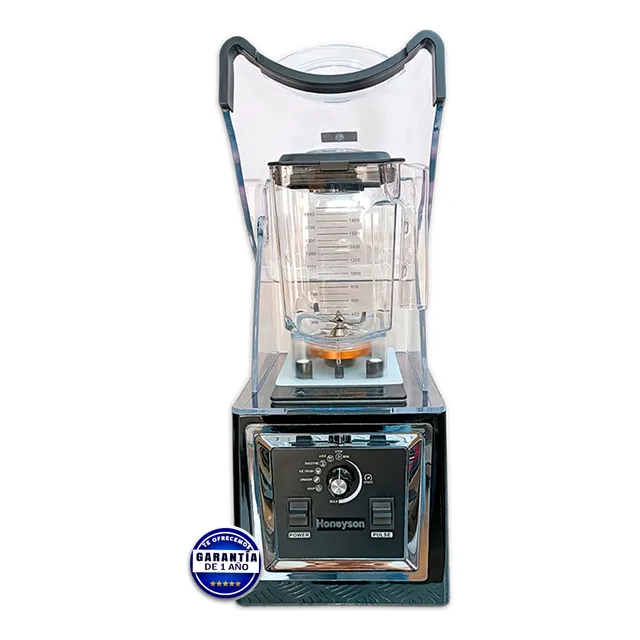 Licuadora Silenciona Semi Industrial 1800w Honeyson 2.2l 