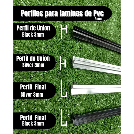 Perfiles Para Láminas Pvc 3mm