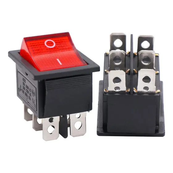 Swuichet Con Luz Piloto Rojo 110v/20a - 250v/16a