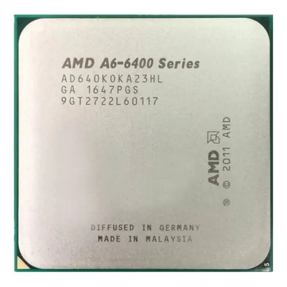 Processador Amd A6-6400K AD640KOKA23HL De 2 Núcleos E 3.9ghz De Frequência Com Gráfica Integrada