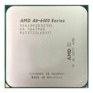 Processador Amd A6-6400k Ad640koka23hl De 2 Núcleos E 3.9ghz De Frequência Com Gráfica Integrada Processador Amd A6-6400k Ad640koka23hl De 2 Núcleos E 3.9ghz De Frequência Com Gráfica Integrada