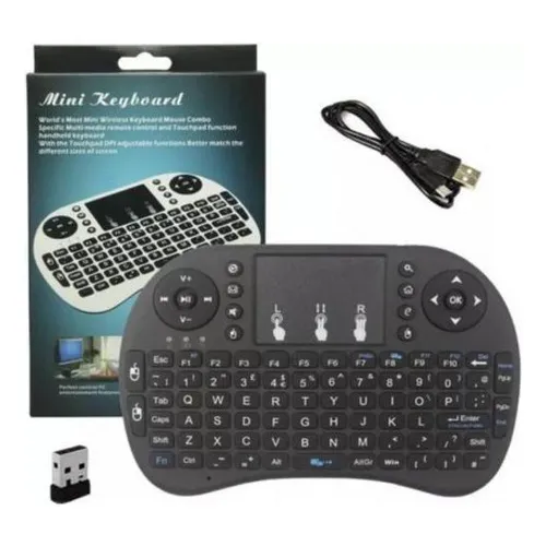 Mini teclado inalámbrico con panel táctil USB Android