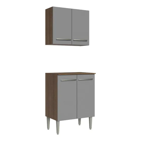 Cocina Integral Completa Modular Madesa Emilly 64cm Mg