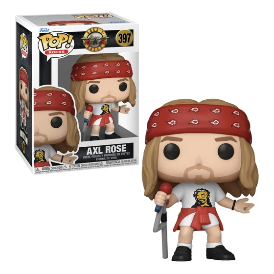 Axl Rose (1992) Funko Pop 397 Guns N' Roses Pop Rocks
