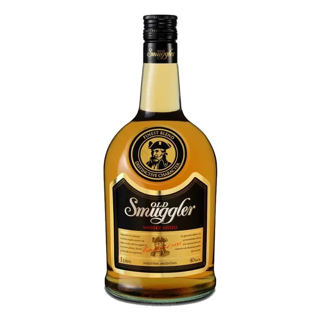 Old Smuggler Whisky Añejo 1 Litro De Old Smuggler