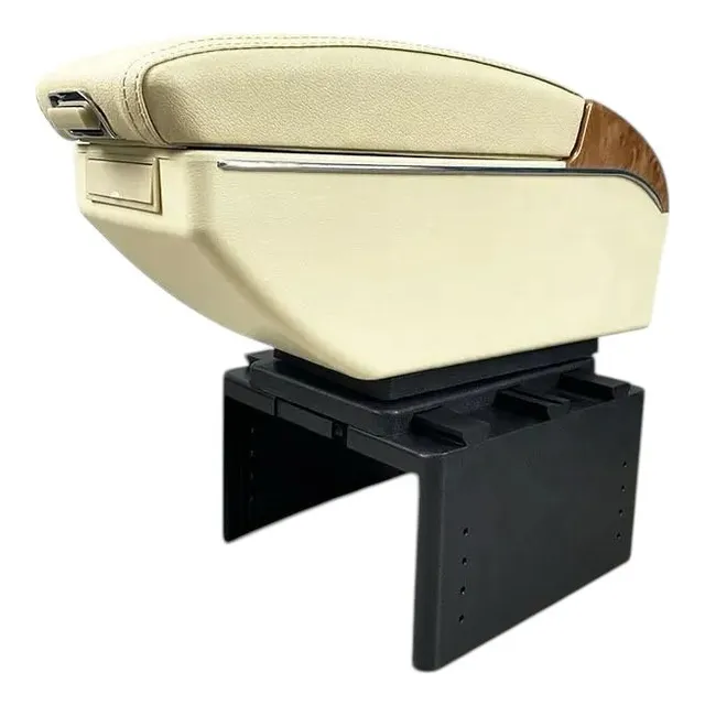 Apoya Brazo Universal Auto Posa Brazo Central Beige Grande