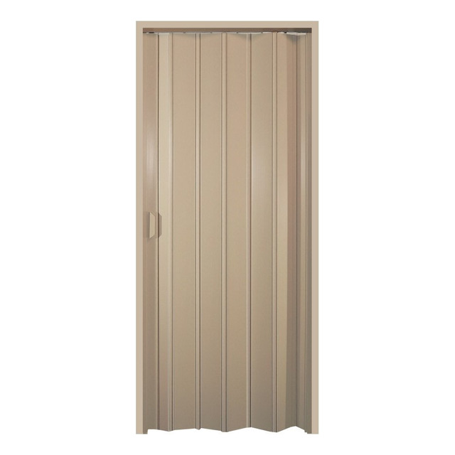 Porta Sanfonada Pvc Multilit 84,0cm X 2,10m Bege Multilit Sa Porta Sanfonada Pvc Multilit 84,0cm X 2,10m Bege Multilit Sa