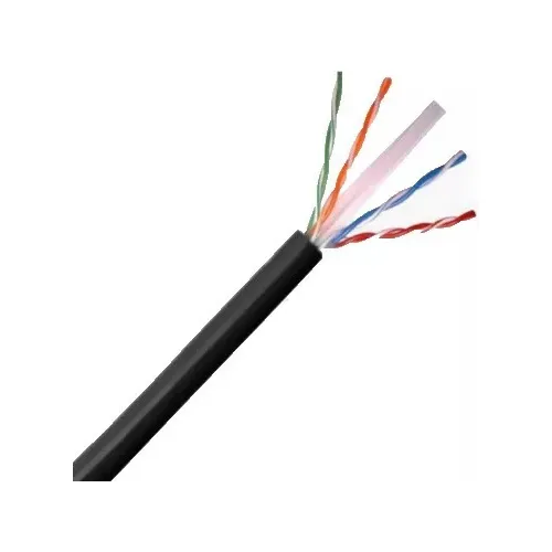 Cable Utp 100% Cobre Saxxon Cat6 Negro Exterior 150m