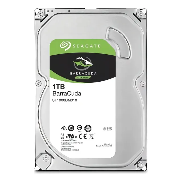 Disco Duro 1 Tb Interno Seagate Sata 3 7200rpm 3.5in St10 /v Color Plata