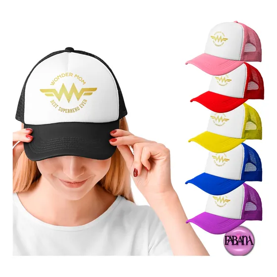 Gorras C/malla Sublimadas Mama Maravilla
