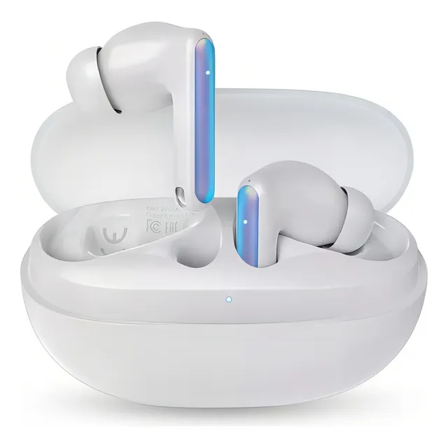 Tecno Sonic1 Audifonos Bluetooth Inalambricos Gamer Tws Ipx5 Color Blanco