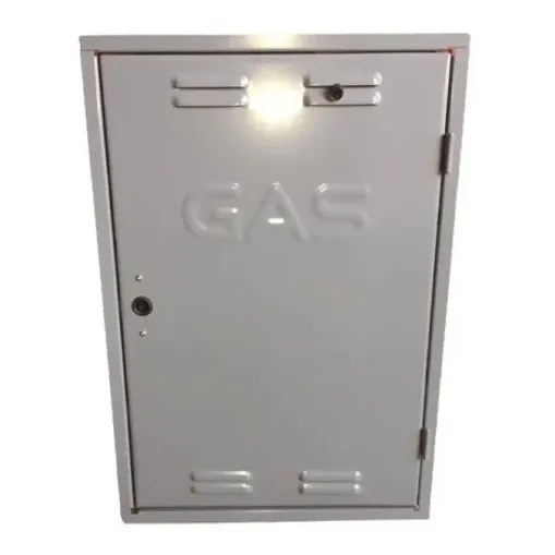 Puerta De Gas Aprobada 40x50 Con Marco Chapa Esmaltada Epoxy