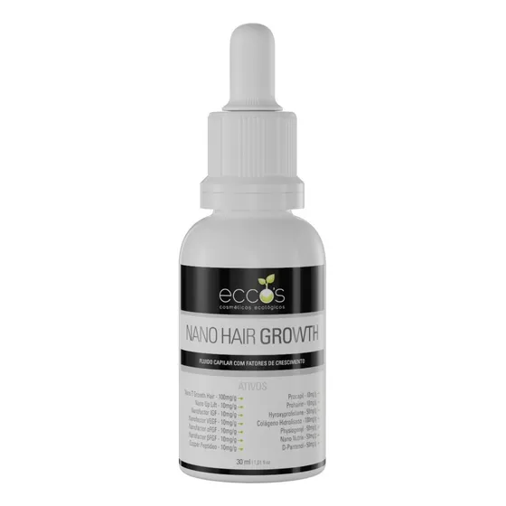 Nano Hair Growth - Fluido Capilar 30ml Eccos