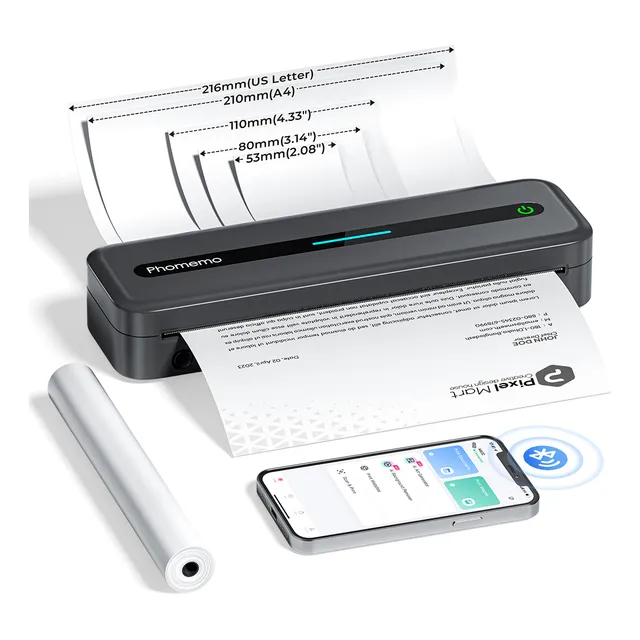 Phomemo M832 Impresora Portátil A4 - Para Teléfonos/pc