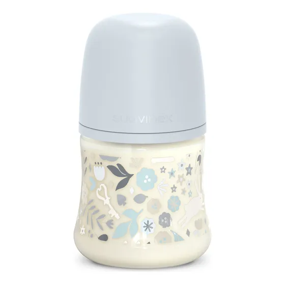 Biberón 0-3m 150ml Fisio Sx Pro Suavinex - Wonderland Color Azul Claro